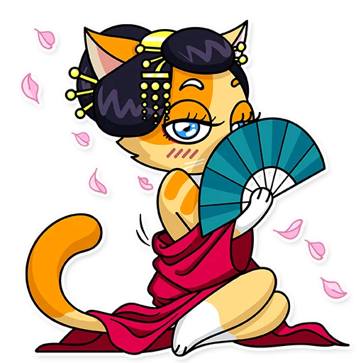 Telegram Sticker «Katie Cat» 