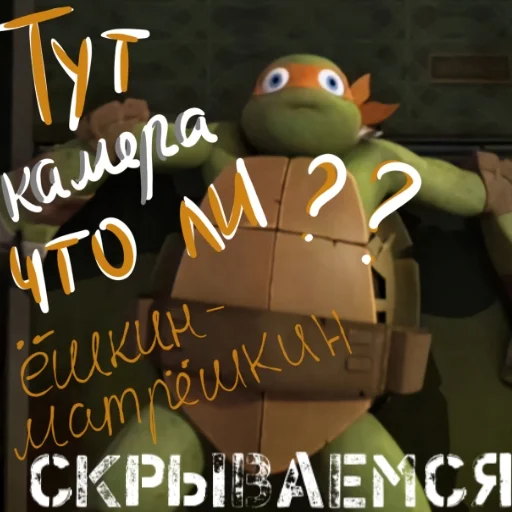 Turtles 2012 new emoji 😐