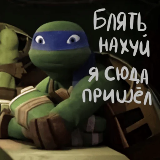 Turtles 2012 new emoji 😑