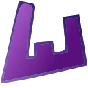 Фиолетовый шрифт emoji 🎱