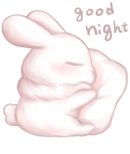 Bunny sticker 🐰