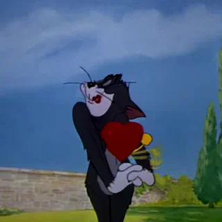 Tom & Jerry sticker ❤️