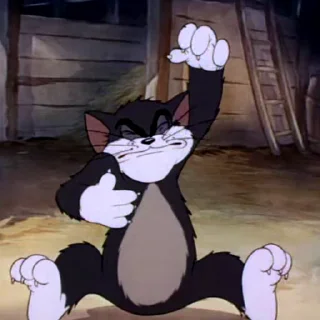 Tom & Jerry sticker 🤦‍♂