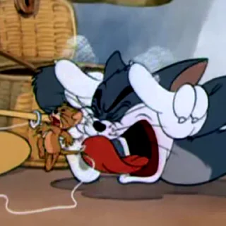 Tom & Jerry sticker 😱
