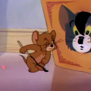 Tom & Jerry sticker 😠