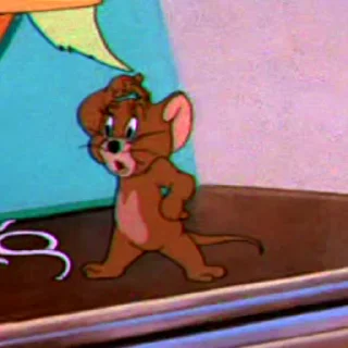 Tom & Jerry sticker 🤔