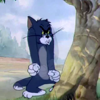 Tom & Jerry sticker 😒