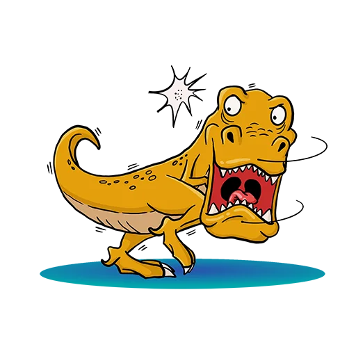 T-Rex sticker 😖