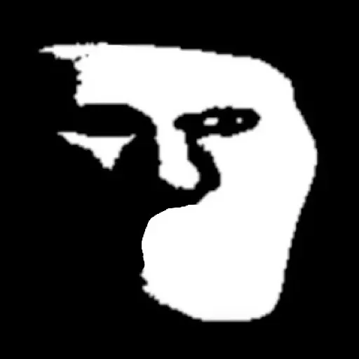 Telegram Sticker «Troll Face» 🤡