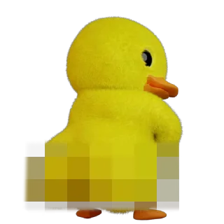 duck ass sticker 🤬