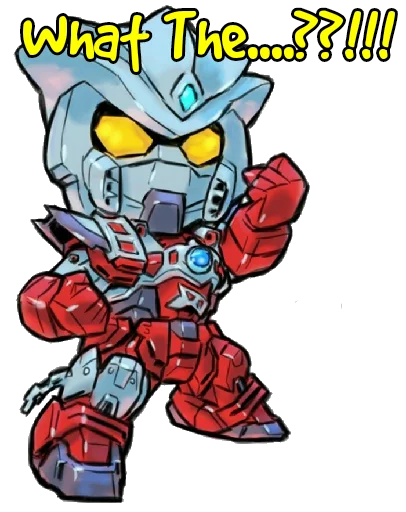 Ultraman Gundam Crossover emoji 😡