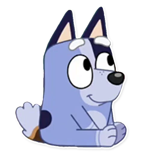 Telegram Sticker «Unofficial Bluey» 🙂