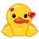 Duck stiker 🤗