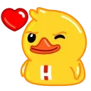 Duck stiker 😘