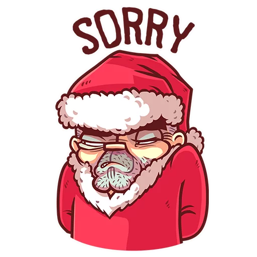 Стикер Very Bad Santa 🙇