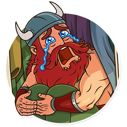 Стикер Telegram «Viking» 