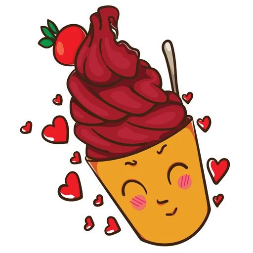 ice_cream_valentin sticker 😍