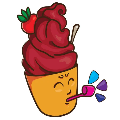 ice_cream_valentin sticker 😝