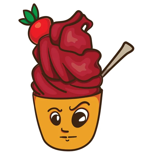 ice_cream_valentin sticker 😠