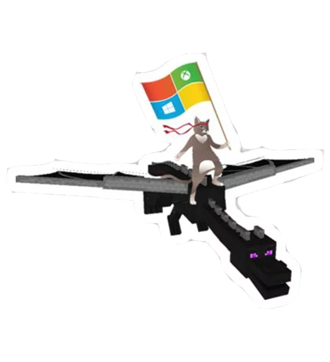 Windows Insider: NinjaCat sticker 🐉