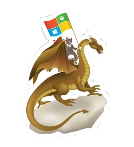 Windows Insider: NinjaCat sticker 🐲