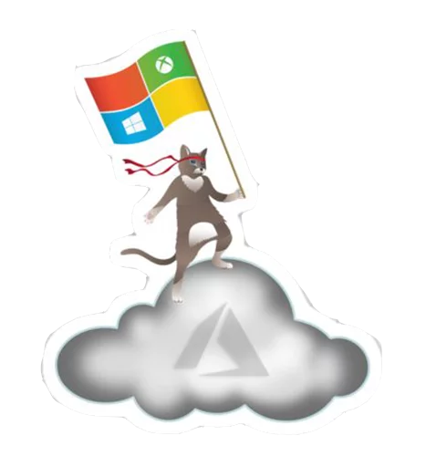 Windows Insider: NinjaCat sticker ☁