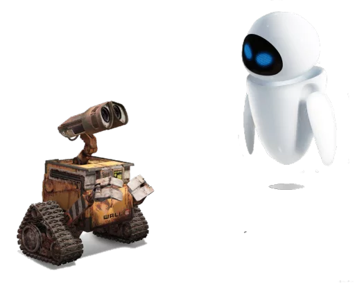Wall-E pelekat 💑