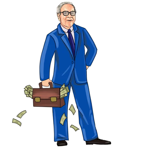 Warren Buffett  sticker 💼