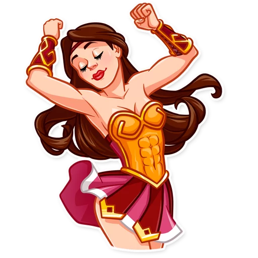 Warrior Queen emoji 