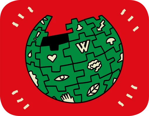 Wikipedia 20 stiker 🌐