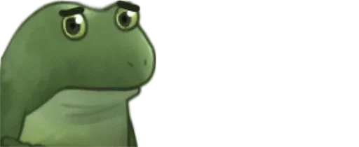Эмодзи Worry Frog 🐐