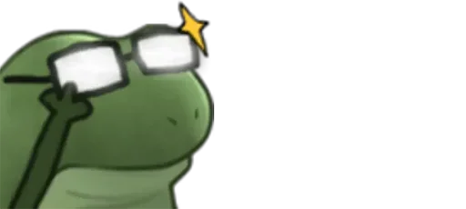 Эмодзи Worry Frog 🐐