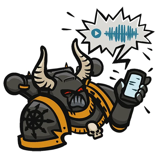 warhammer 40k emoji 📞