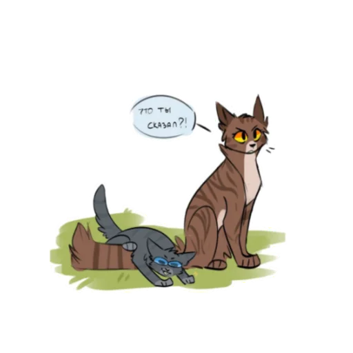 Stickers de Telegram Cats warriors