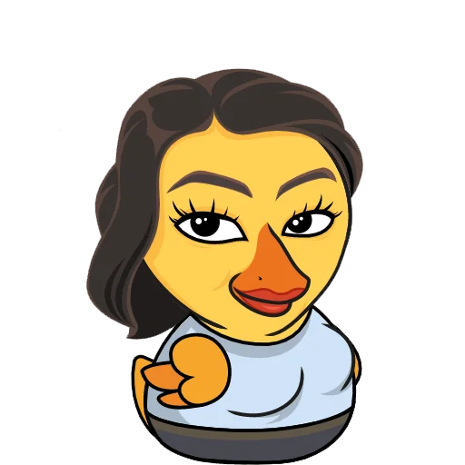 Quack! stiker 🌹