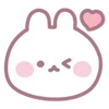 Emojis de Telegram White Cutie Krol