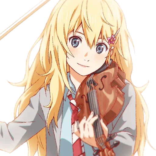 Стикер Your Lie in April 🎻.