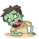 Telegram emojis Зомби