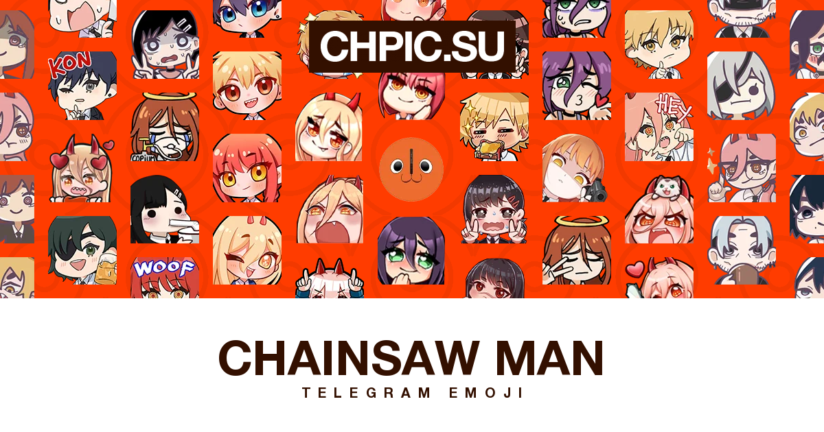 Telegram Emojis Chainsaw Man