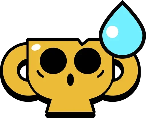 Brawl Stars Pins (Exclusive) emoji 😥