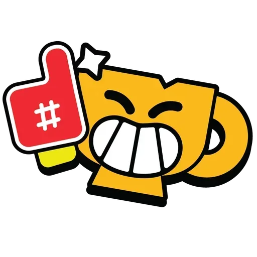 Brawl Stars Pins (Exclusive) emoji 🟥