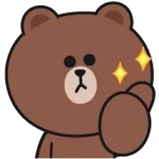 Brown and Cony emoji 👍