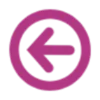 Purple font emoji ⬅