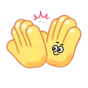 Hands for Friends emoji 👏