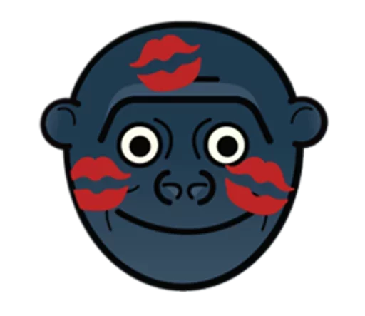 Telegram stickers King Kong