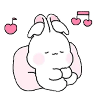 Lovely Rabbit Tozzi 2 emoji 🎼