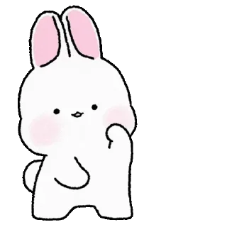 Lovely Rabbit Tozzi 2 emoji 💪
