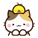 Miku and Piyo emoji 😏