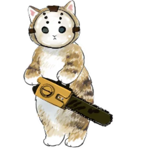 Коты mofu_sand emoji 👹