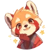Red Pandas emoji ☺️